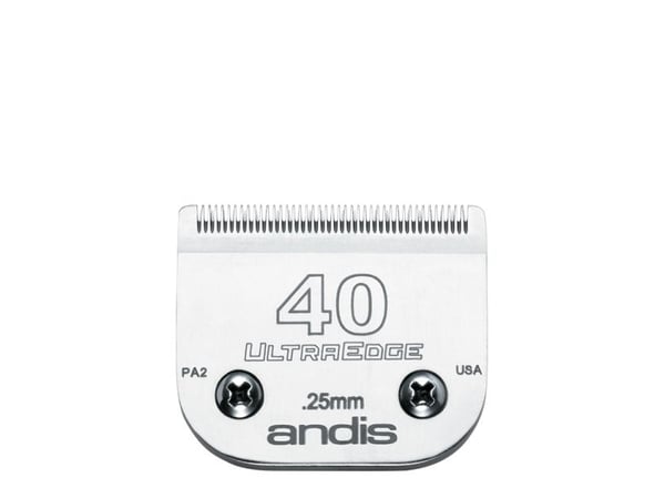 ANDIS UltraEdge skär Nr 40, 0,25mm 0,25mm 0,25mm