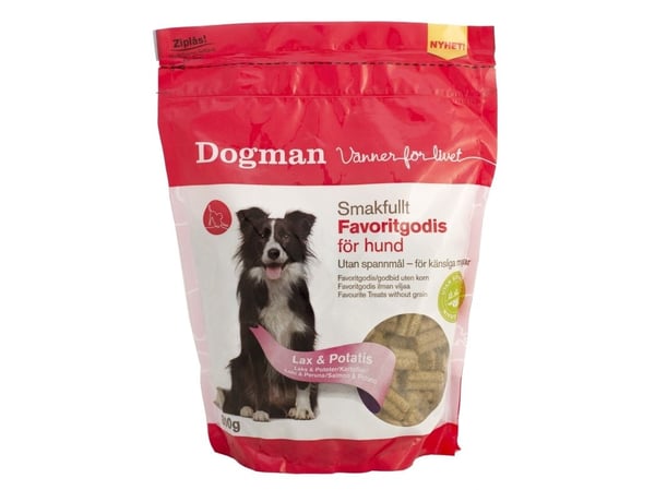 DOGMAN Favoritt godbit laks&gulrot 800g
