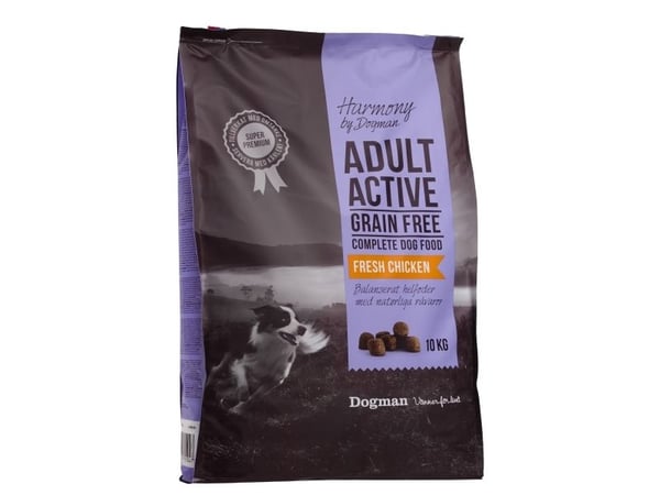 Harmony Adult Active Spannmålsfritt Hundfoder 10kg Harmony Adult Active Spannmålsfritt Hundfoder 10kg