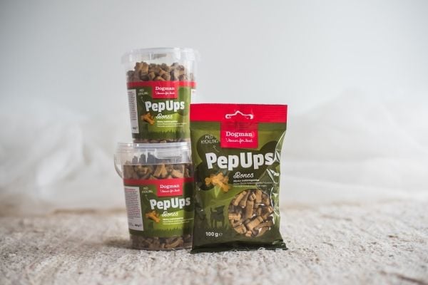Dogman Pepups Bones Kyckling Hundgodis 500g