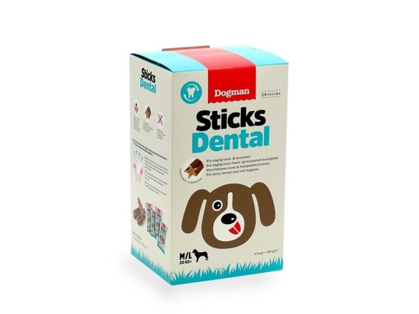 Dogman Sticks Dental Medium/large 28p 13cm