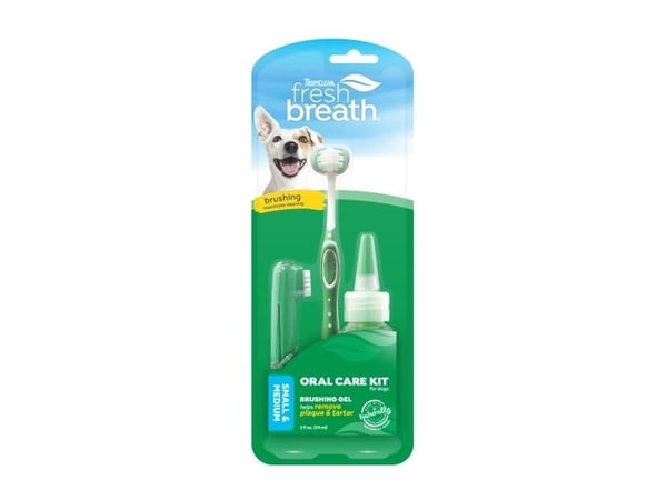 TropiClean Oral Care Fresh Breath Kit S/m