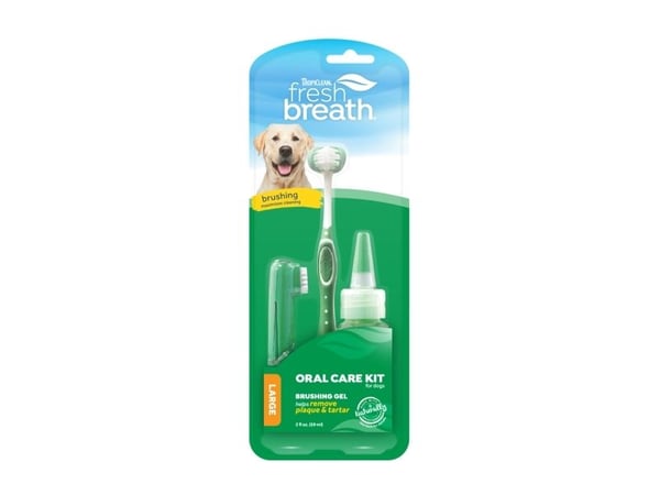 TropiClean Oral Care Fresh Breath Kit M/l