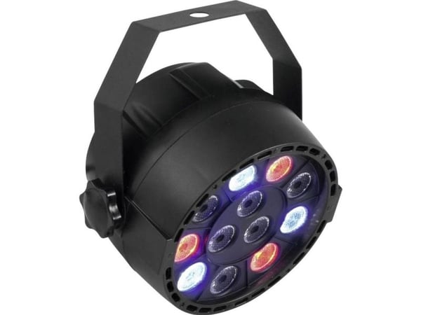 Eurolite 42110192, Disko-spotlight, Svart, IP20, LED, 12 lamper, 1 W