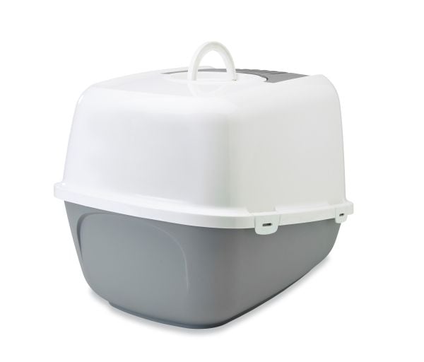 Savic Nestor jumbo, 66x48x46 cm, valkoinen/harmaa