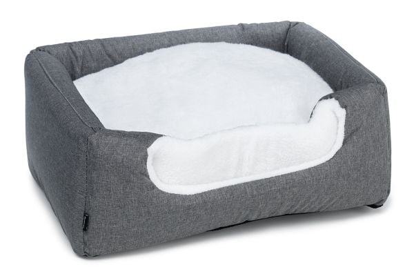 Dogman Buddy 2 I 1 Bädd Grå/vit 45cm