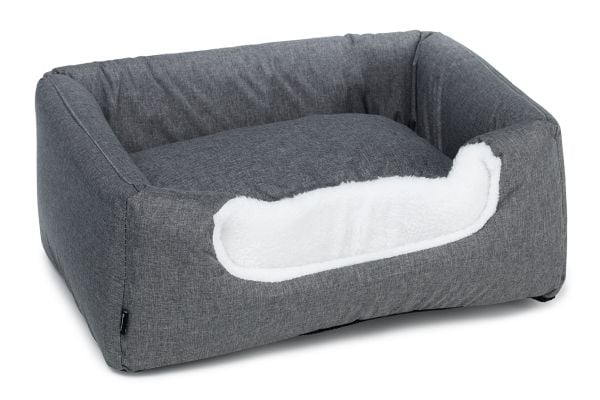 Dogman Buddy 2 I 1 Bädd Grå/vit 45cm