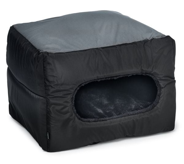 Dogman Buddy 2 I 1 Bädd Svart 45cm