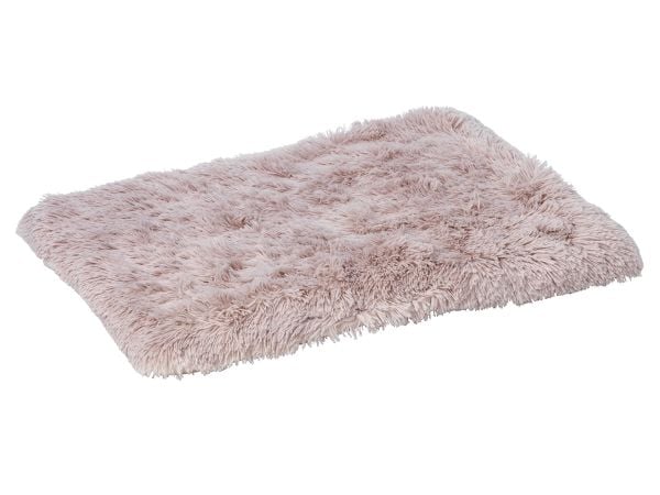 DOGMAN Hundepute Shaggy beige 85cm