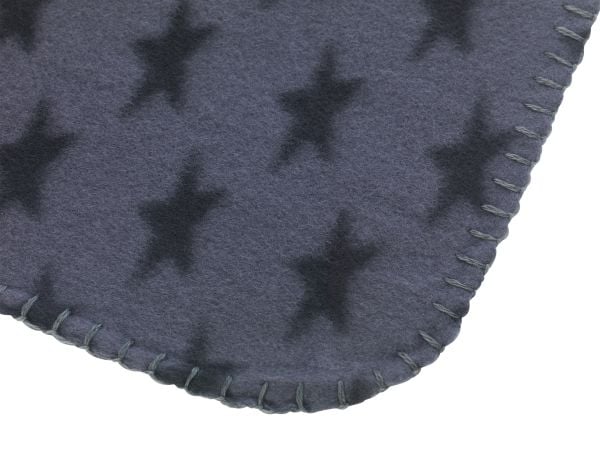 DOGMAN Fleecefilt Star Grey 100x70