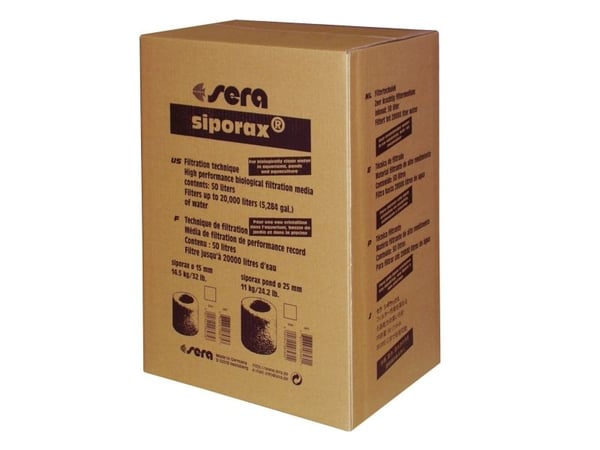 Sera Biologinen patruuna Siporax Professional 15 mm 14,5 kg