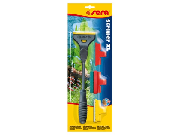 sera scraper XL, Stoff, Sort, 300 mm