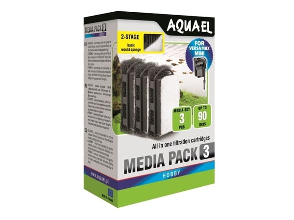 AQUAEL Media 3-pack FZN Mini