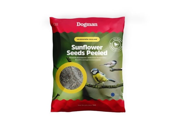 DOGMAN Skallede solsikkefrø 4kg
