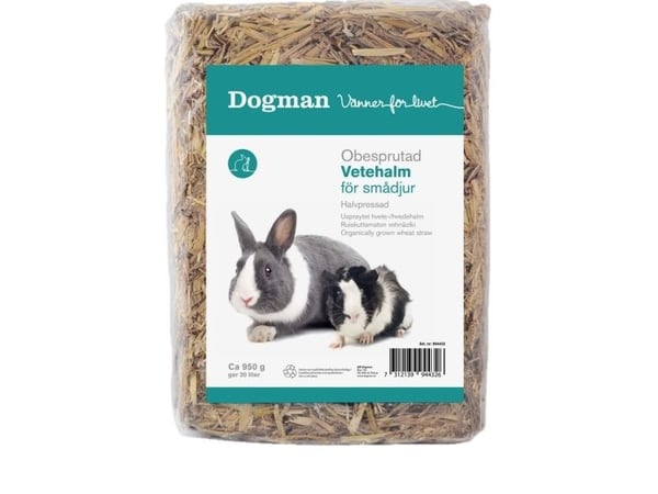 Dogman Naturlig Vetehalm 110l