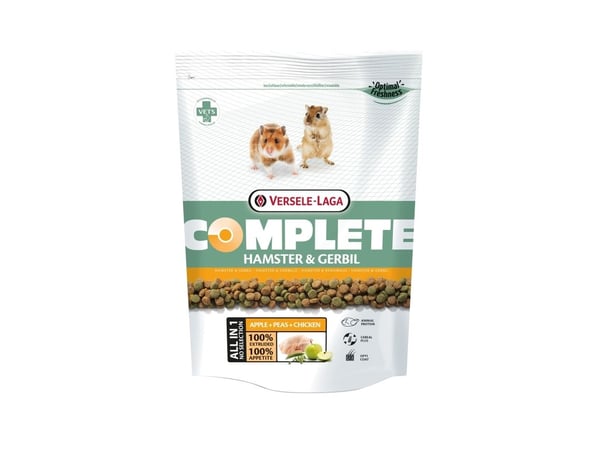 VERSELELELAGA HAMSTERI- OG GERBILFODER 500G