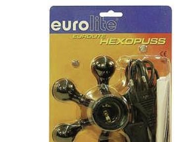 EUROLITE Hexopus pistorasia musta (51100650)