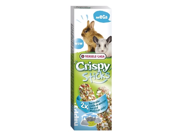 Versele Laga Crispy Mega Sticks Rabbits & Chinchillas 140g Versele Laga Crispy Mega Sticks Rabbits & Chinchillas 140g