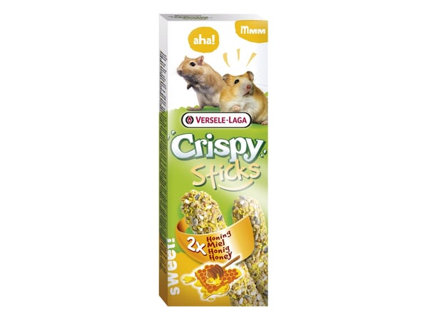 Versele Laga Crispy Sticks Hamsters & Gerbils Honey 110g Versele Laga Crispy Sticks Hamsters & Gerbils Honey 110g