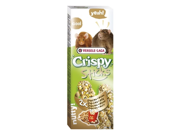 Versele-Laga Sticks Rats-Mice Popcorn & Nuts 110g, Matbit, 110 g, Rotte, Vitamin A, Cereals (12.5% ??popcorn), seeds, honey, various sugars, nuts (... Versele-Laga Sticks Rats-Mice Popcorn & Nuts 110g, Matbit, 110 g, Rotte, Vitamin A, Cereals (12.5% ??popcorn), seeds, honey, various sugars, nuts (...