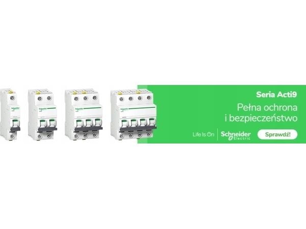 Schneider Electric overspenningsavleder iPRD1 12,5R-T12-3 3-polet T1+T2 B+C 12,5kA med kontakt A9L16382