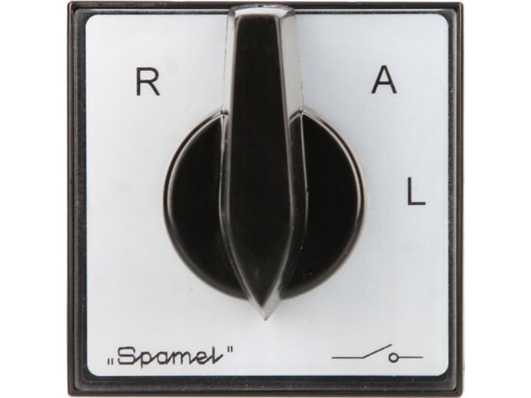 Spamel 16A nokkakytkin etupuolella ŁK15-2.8484PO3