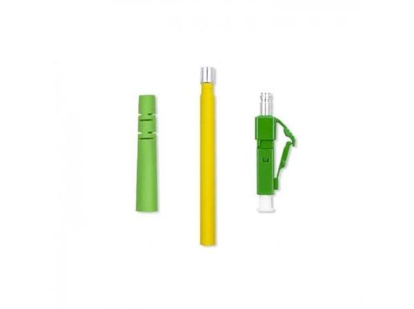 Qoltec - Nettverkkontakt - LC/APC-enkeltmodus - fiberoptisk - 2 mm (en pakke 200)