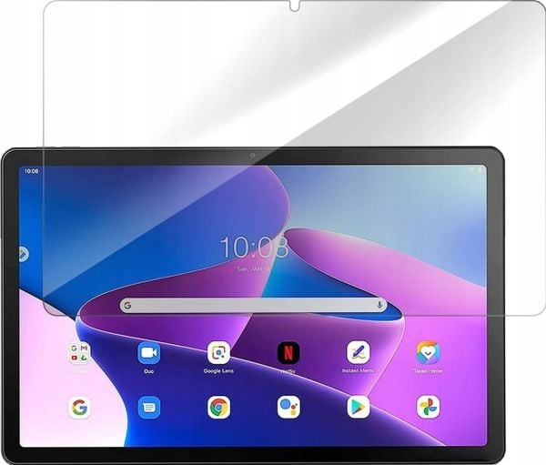 eSTUFF Titan Shield - Skärmskydd för surfplatta - glas - transparent - för Lenovo Tab M10 Plus (3rd Gen) ZAAJ, ZAAK, ZAAM, ZAAN, ZAAS, ZAAT