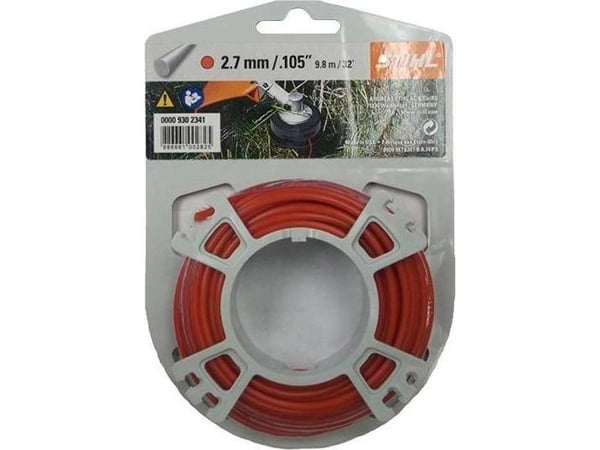 Stihl 9302341 Mähfaden rund 2,7 mm 9,8 m Rolle