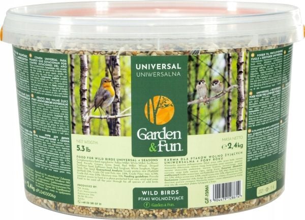 Garden&Fun Food for ville overvintrende fugler Hage 2,4 kg universal