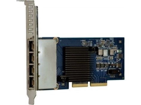 Lenovo ThinkSystem I350-T4 By Intel - Nettverksadapter - PCIe 2.0 x4 lav profil - 1000Base-T x 4 - for ThinkAgile MX3331-F Certified Node; ThinkSys...
