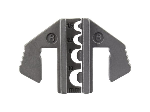 TOOLCRAFT PLE-0B 1423376 Crimptång Isolerade kabelskor 1,5 till 10 mm² Lämplig för märket TOOLCRAFT PZ-500