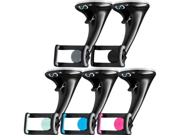 Orno EXC Mobile universell bilholder DUAL (rute/dashbord), fargemiks