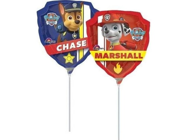 Amscan AEG3018502, PAW Patrol, Alle kjønn, 3 år, Blå
