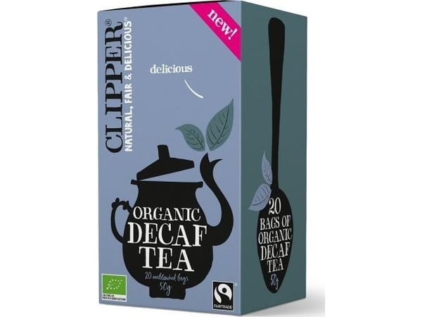 Clipper svart te koffeinfri fair trade bio 50 g (20 x 2,5 g)