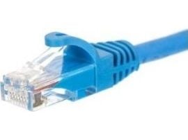 Netrack - Patchkabel - RJ-45 (han) til RJ-45 (han) - 5 m - UTP - CAT 5e - formet, knastfri - blå
