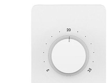 Pro rumtermostat analog - Rumtermostat analog hvid