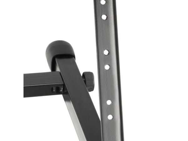 adam hall STRS12U, Sort, Stål, Gulv, 530 mm, 355 mm, 525 mm