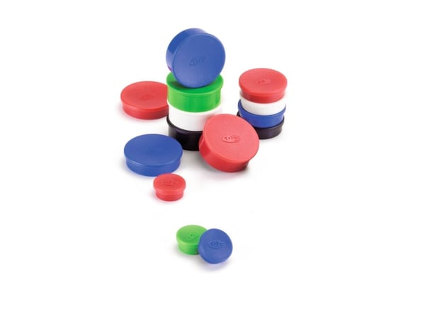 Legamaster 7-181402, Whiteboard-magnet, Rød, Plast, 35 mm, 35 mm, 14 mm
