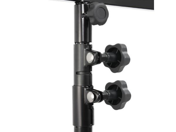 adam hall SLS6, Sort, Stål, 25 kg, 2,73 m, 124 cm, 3,95 kg