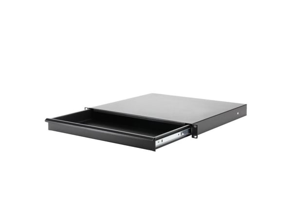 adam hall 87401E, Sort, Stål, 1U, 48,3 cm (19"), 434 mm, 392 mm