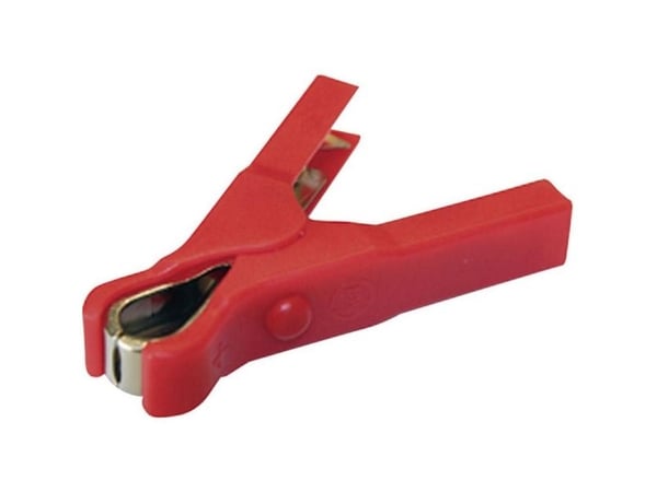 SET® LZ40 ladeklemme 40 A 6,3 mm flatstift- eller loddtilkobling rød 1 stk.