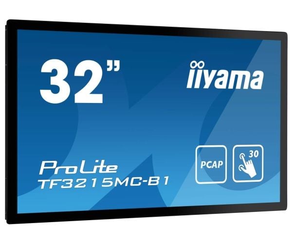 iiyama ProLite TF3215MC-B2 - LCD-skjerm - 31.5" - åpen ramme - berøringsskjerm - 1920 x 1080 Full HD (1080p) - VA - 500 cd/m² - 3000:1 - 8 ms - HDM...