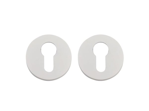 Mp Collar For Door Cylinder Muz-30-Pz White Mp Collar For Door Cylinder Muz-30-Pz White