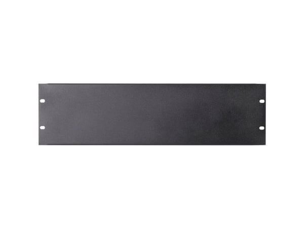 adam hall 87223STL, Sort, Stål, 3U, 48,3 cm (19"), 1,5 mm, 839 g
