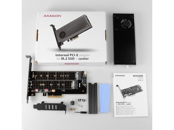 AXAGON PCIe NVMe till SATA M.2-adapter | PCEM2-DC