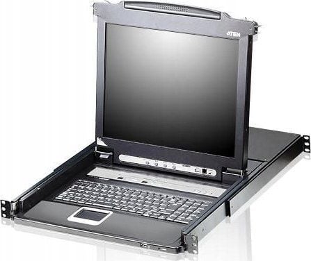 ATEN CL5708N, 48,3 cm (19"), LCD, USB, Spansk, QWERTY, 0 - 50 °C