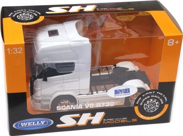 WELLY kuorma-auto 1:32 Scania V8 R730 12671 12671