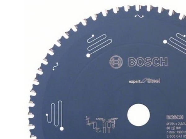 Bosch RUNDSAVKLKLINGE EXP TERÄS 254X25,4MM 60T