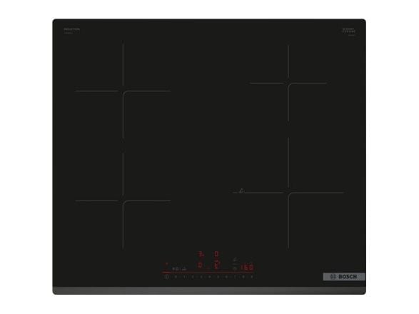 Bosch Serie | 6 PIE63KHC1Z - Induksjonskomfyrtopp - 4 plater - Nisje - bredde: 56 cm - dybde: 49 cm fasettert front - svart